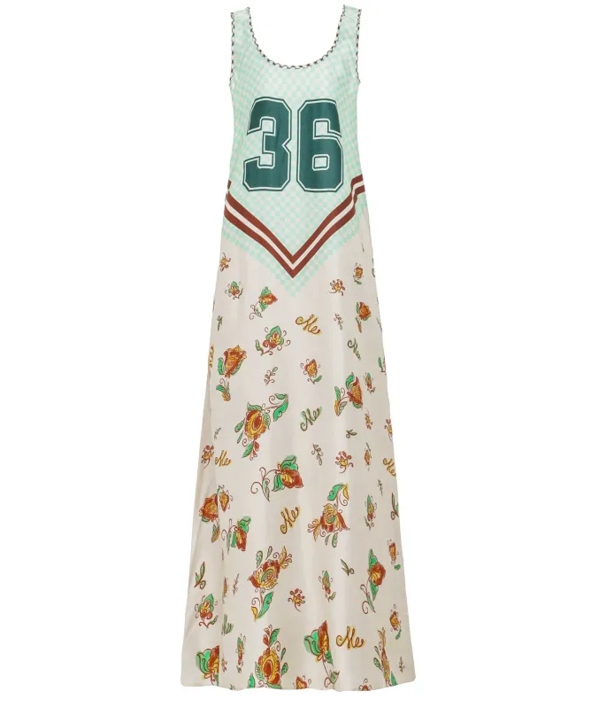 Me369 Allison Sporty Jade Sleeveless Dress