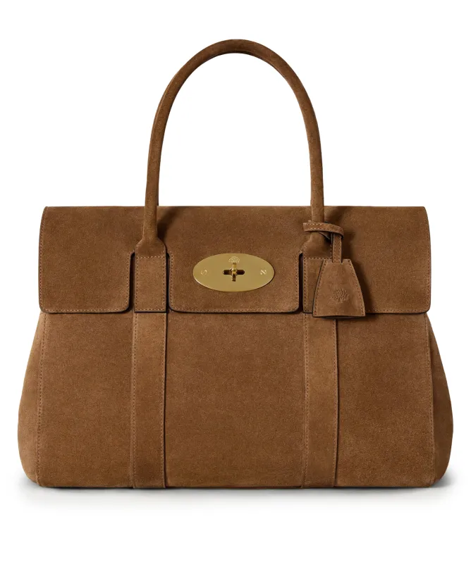 Mulberry Heritage Bayswater Suede Bag