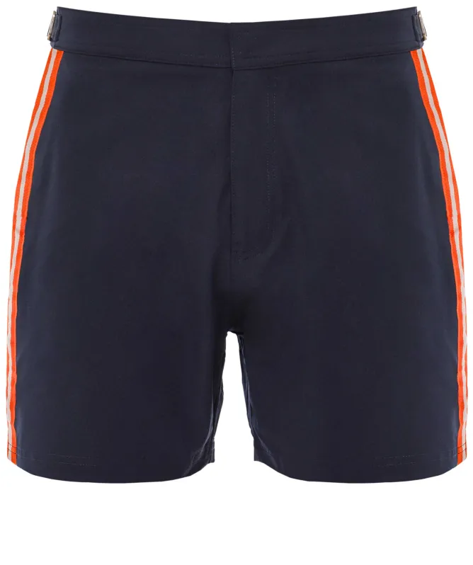 SWIMS Seersucker Milos Swim Shorts