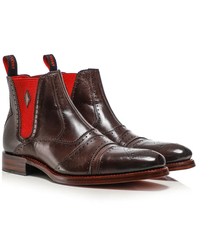 Jeffery-West Dexter Point Chelsea Boots