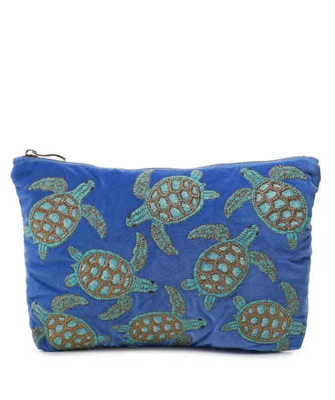 Elizabeth Scarlett Turtle Conservation Everyday Pouch