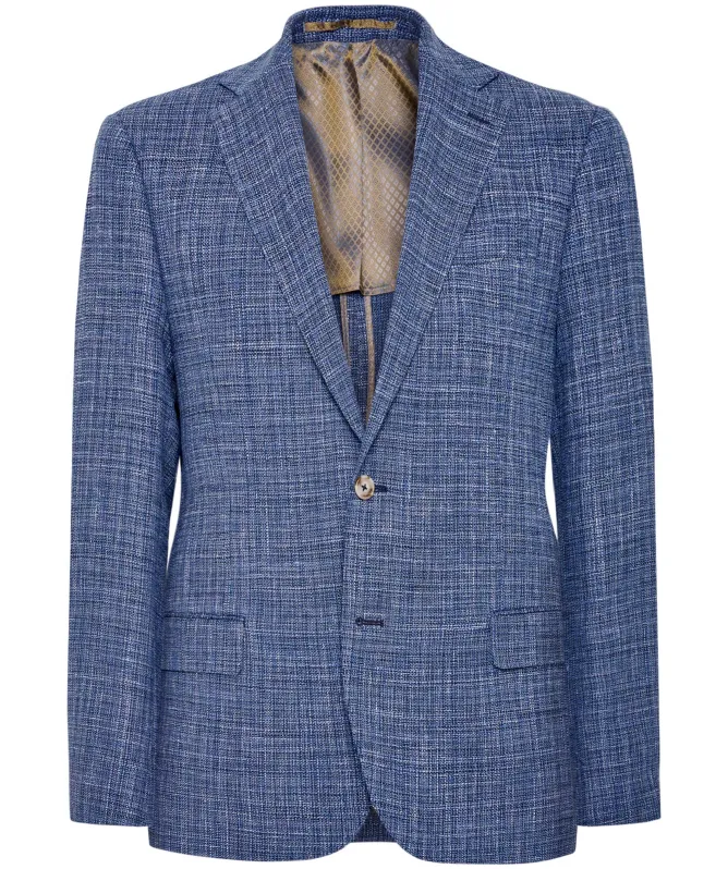 Sand Linen Blend Star Napoli Blazer