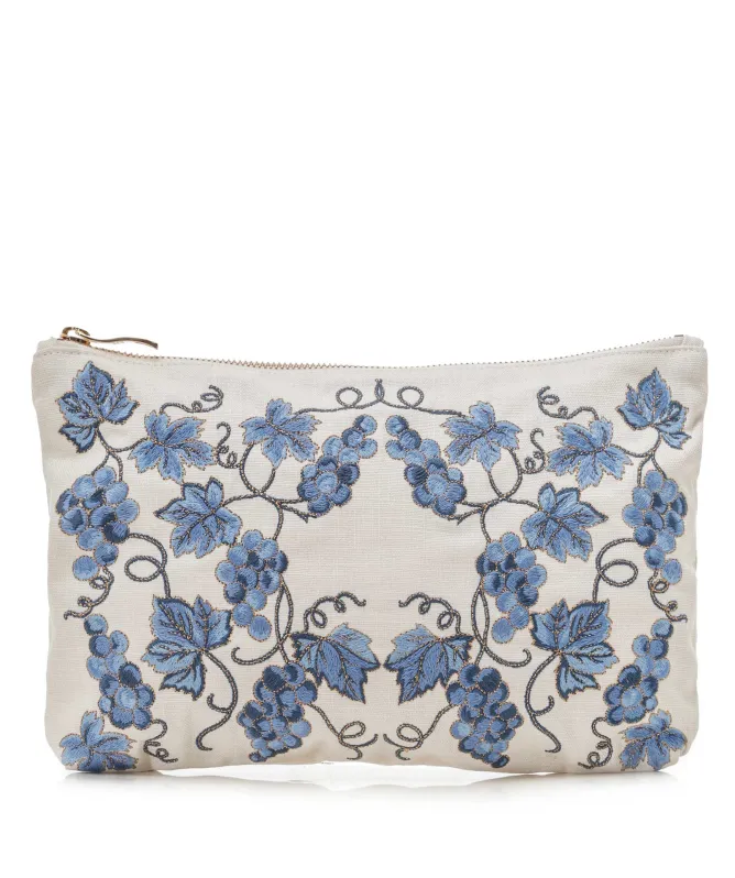 Elizabeth Scarlett Grapevine Canvas Everyday Pouch