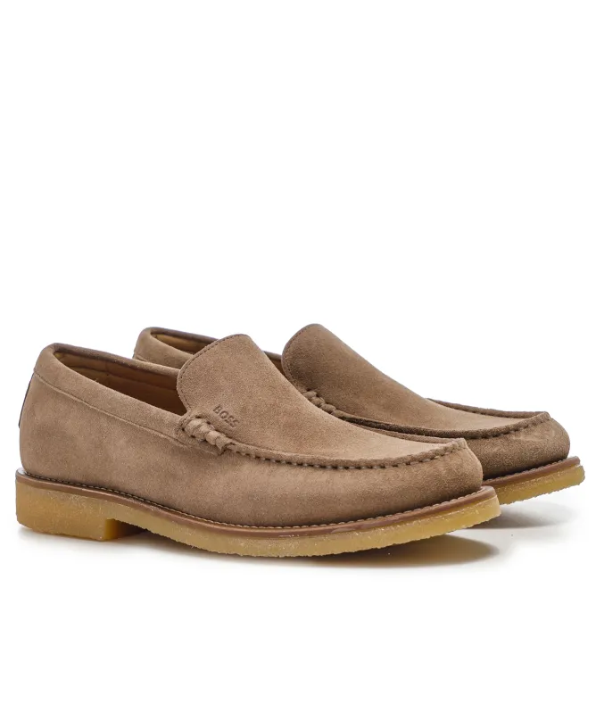 BOSS Kope Suede Moccasin Loafers