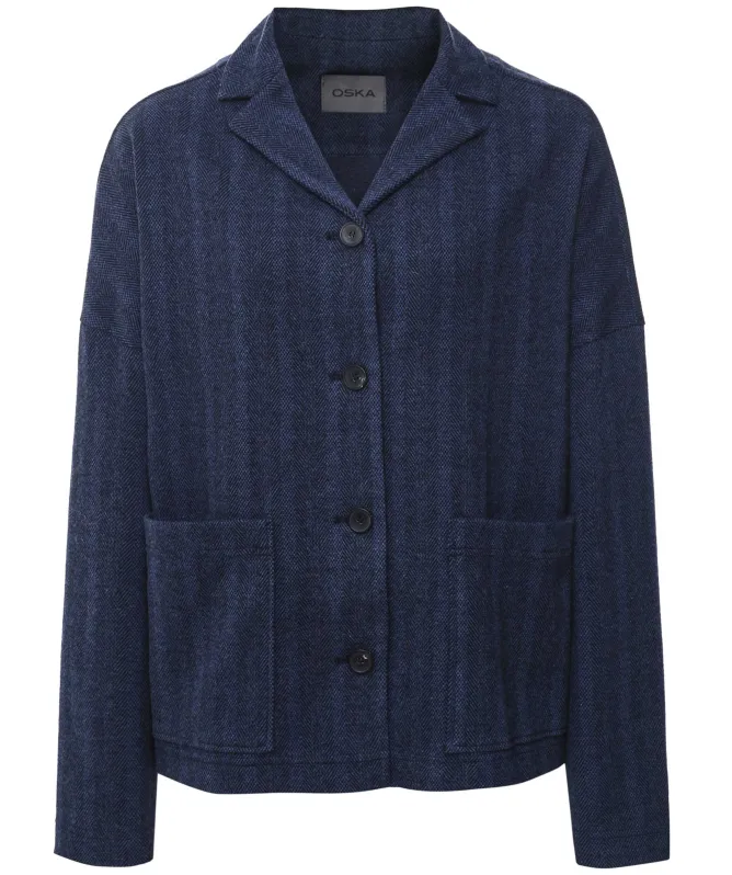 OSKA Herringbone Boxy 519/4284 Jacket
