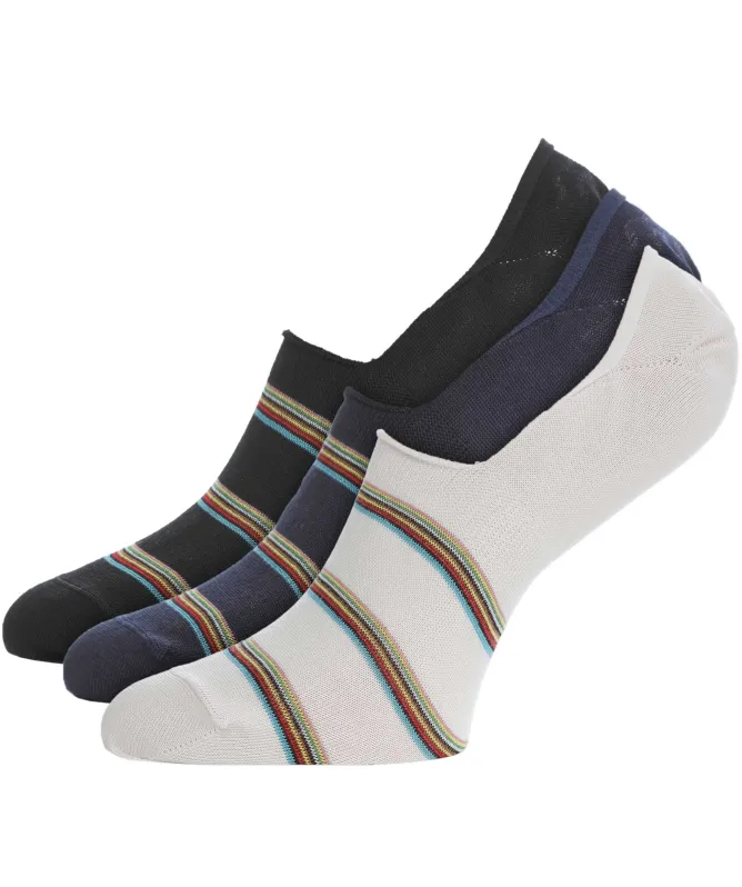 Paul Smith Signature No-Show Socks 3 Pack