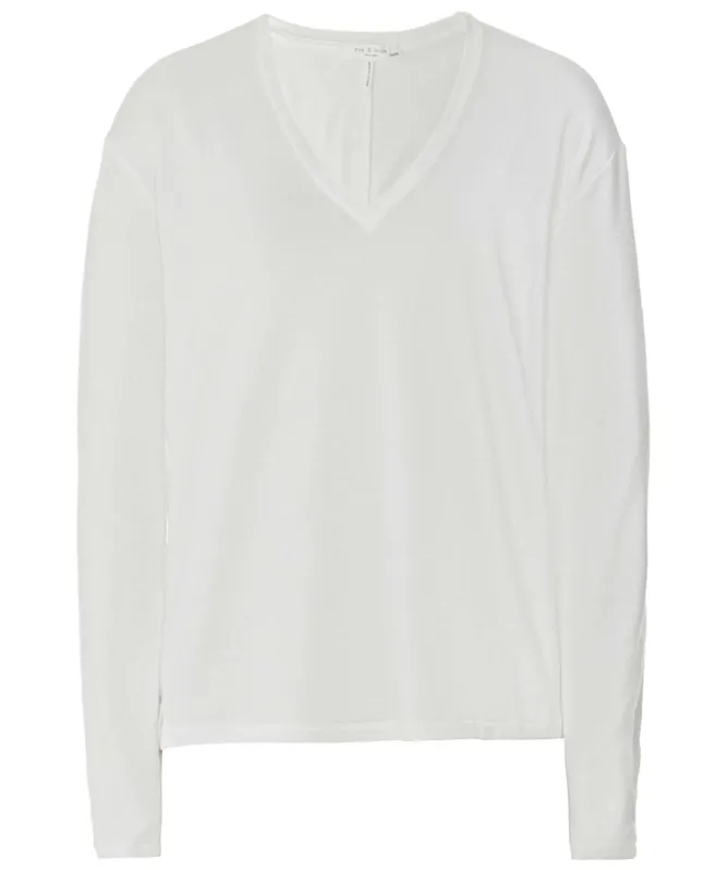Rag and Bone V Neck Knit Top