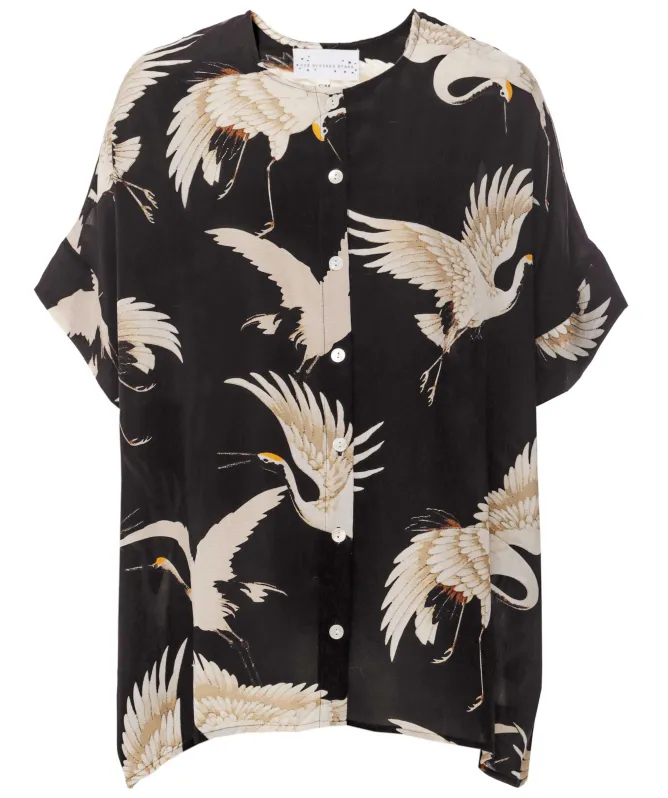 One Hundred Stars Stork Tea Blouse