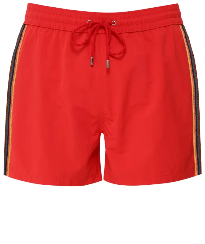 Paul Smith Artist Stripe Trim Swim Shorts