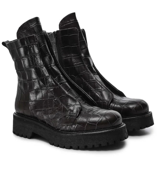 Patrizia Bonfanti Kuni No Lace Ankle Boots