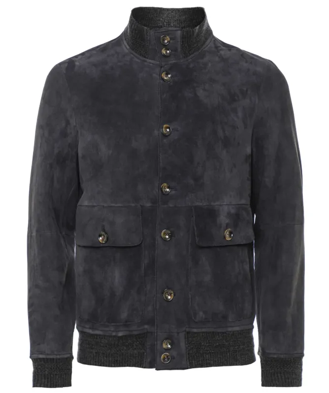 Jack Leathers Riverside Bonded Suede Jacket