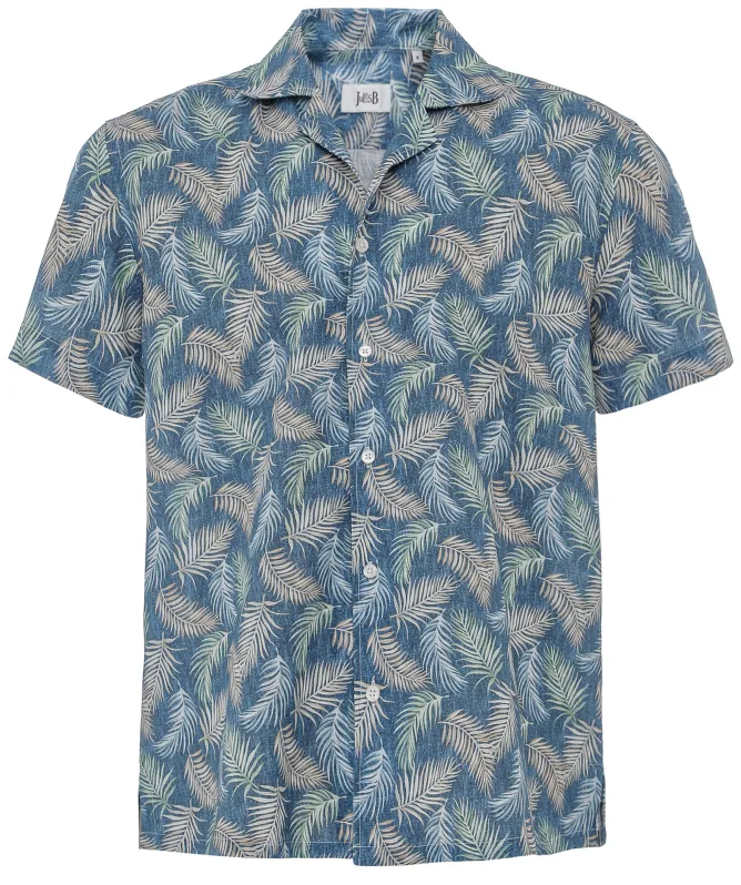 Jules B Cumbria Ink Bowling Shirt