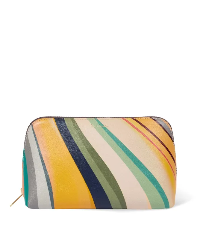 Paul Smith Swirl Leather Pouch