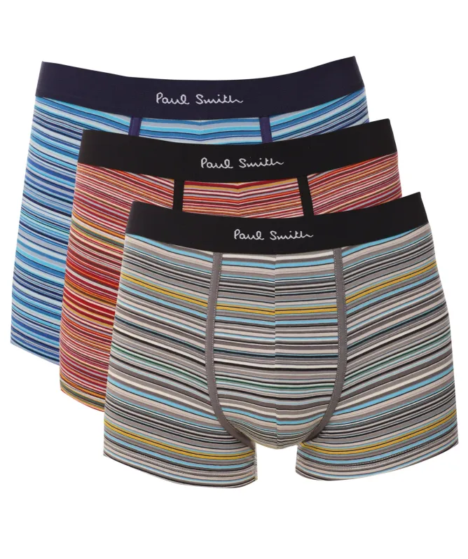 Paul Smith Signature Stripe Trunks 3 Pack