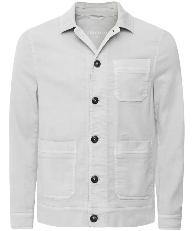 Circolo 1901 Linen Work Jacket