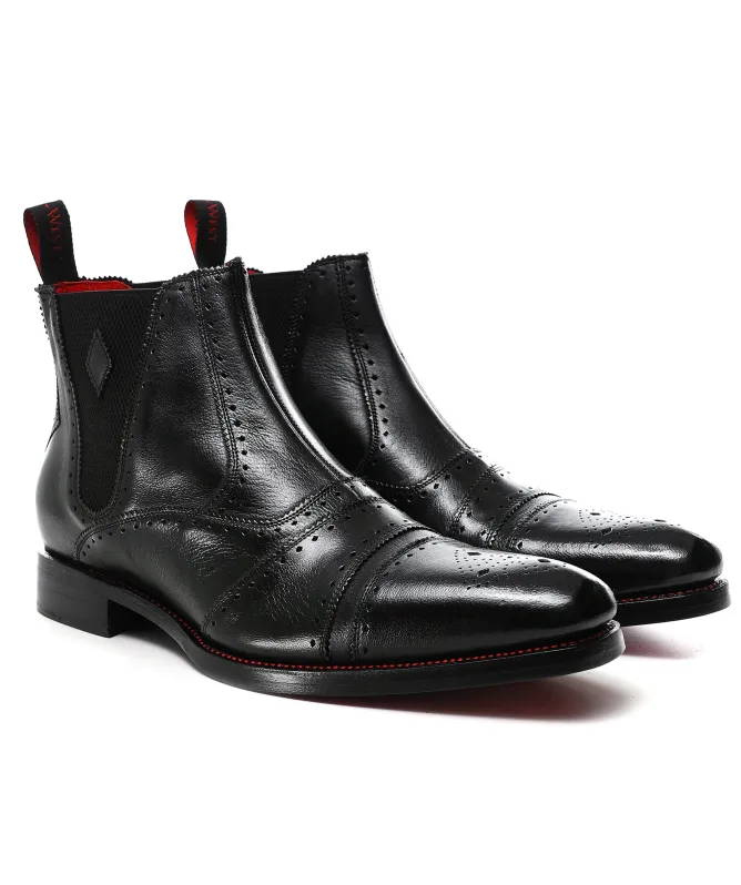 Jeffery-West Dexter Point Chelsea Boots
