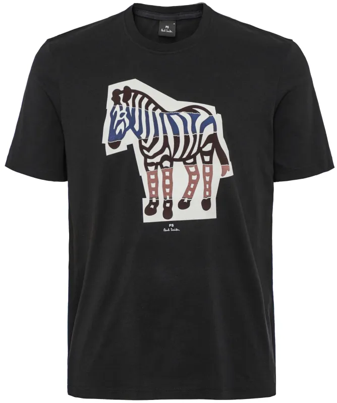 Paul Smith Zebra Cutout T-Shirt