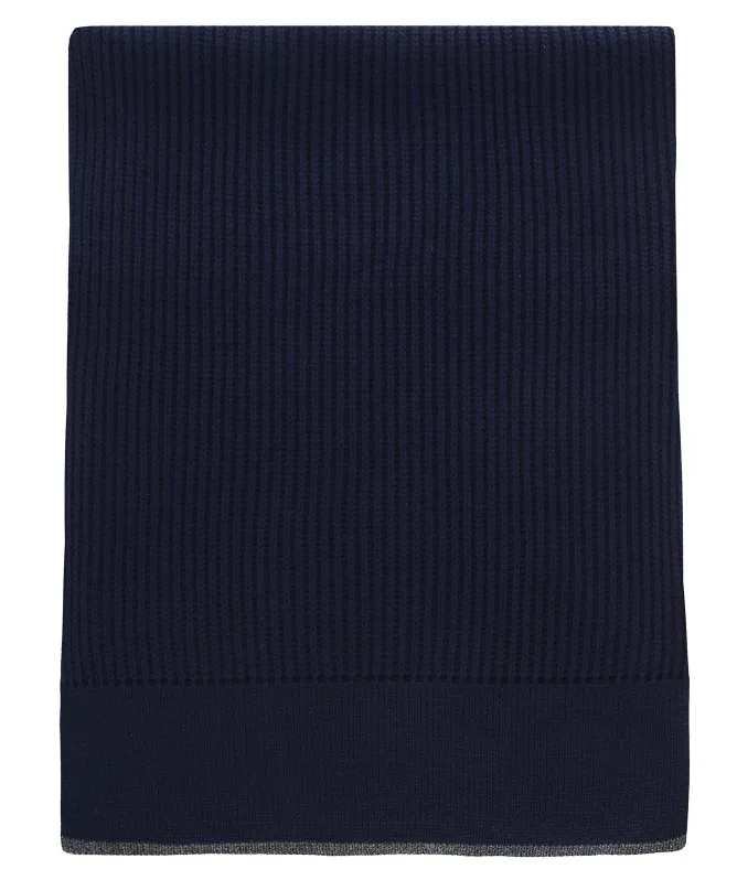 Seinse Rib Knit Tipped Scarf