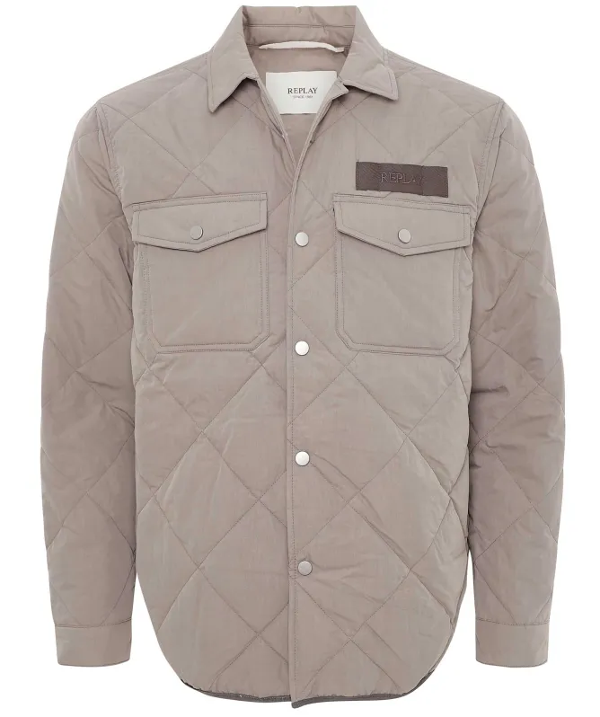 Replay Quilted Overshirt