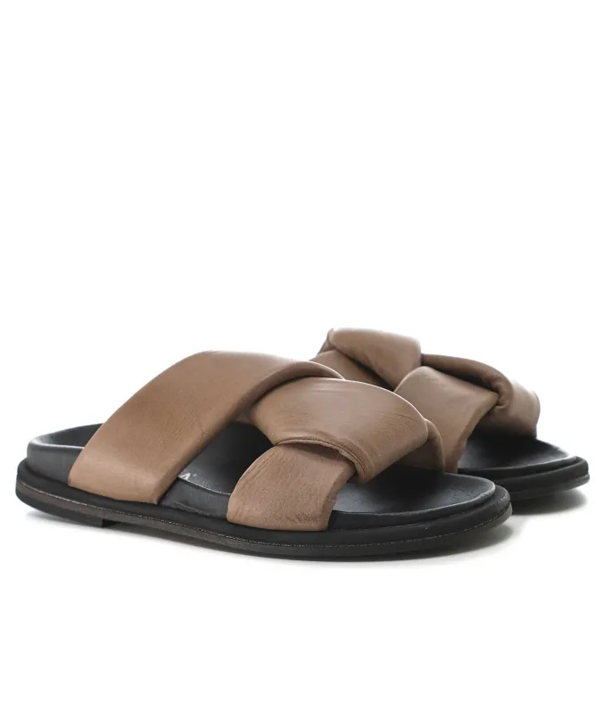 Lofina Padded Leather Sandals