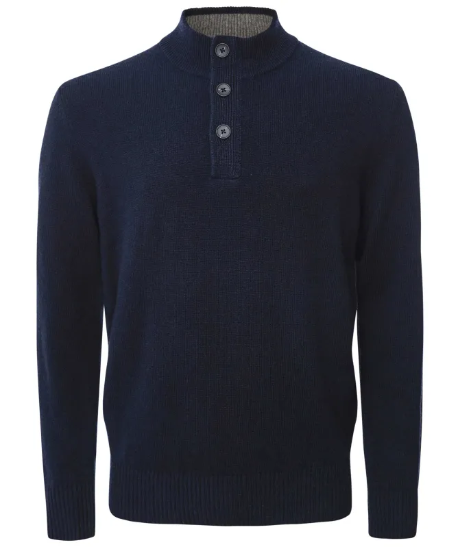 Thomas Maine Lambswool Mock Neck Jumper