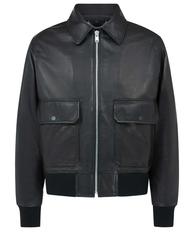 Belstaff Leather Pilot Jacket