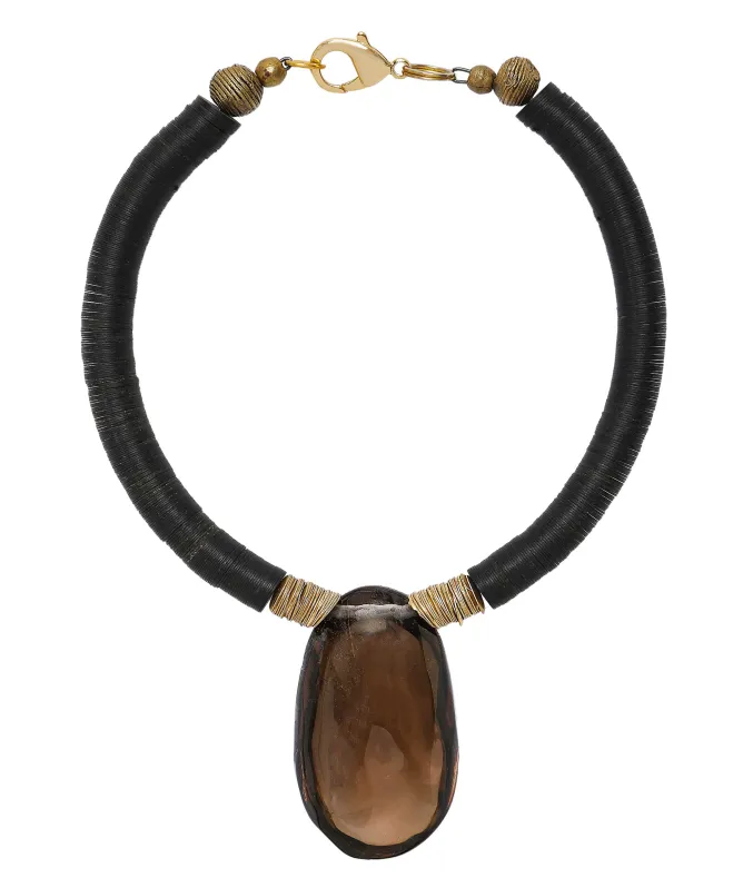 Veronique Designs Smoky Quartz Necklace