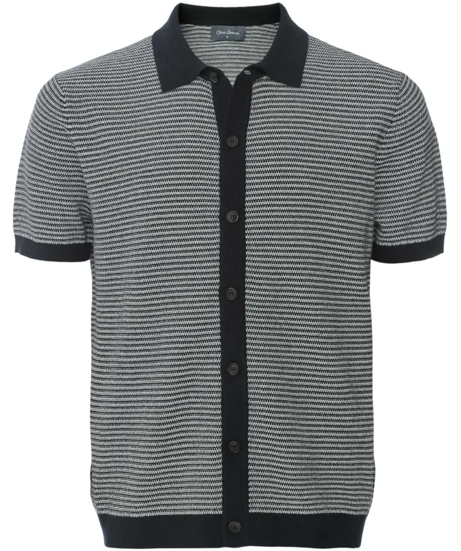 Oliver Sweeney Hessle Knitted Short-Sleeved Shirt