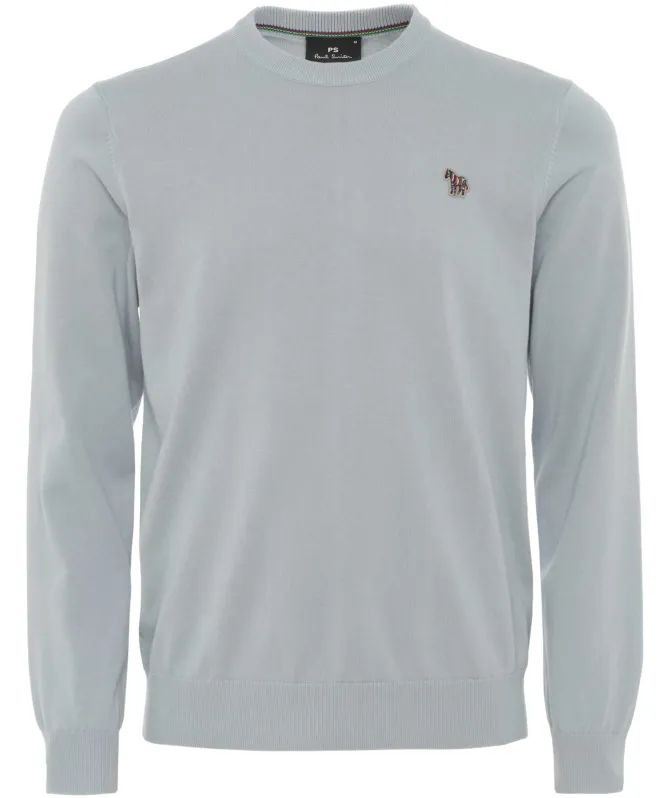 Paul Smith Crew Neck Zebra Jumper