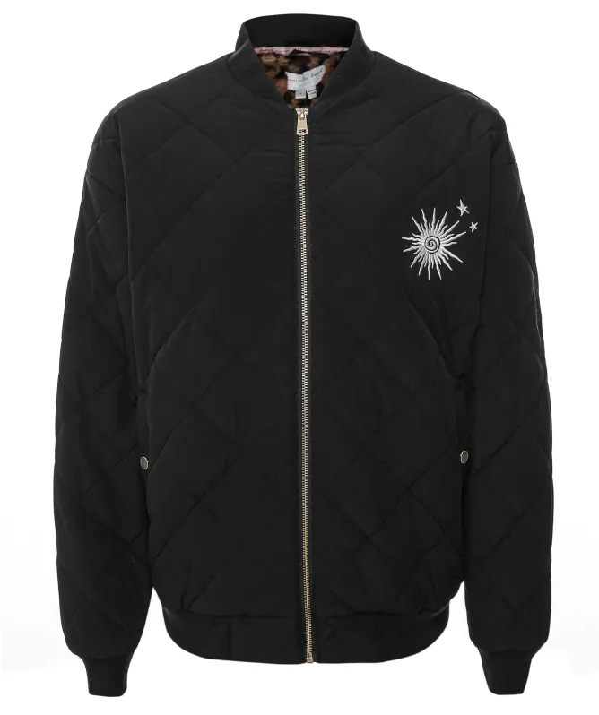 Never Fully Dressed Quilted Nylon Bomber