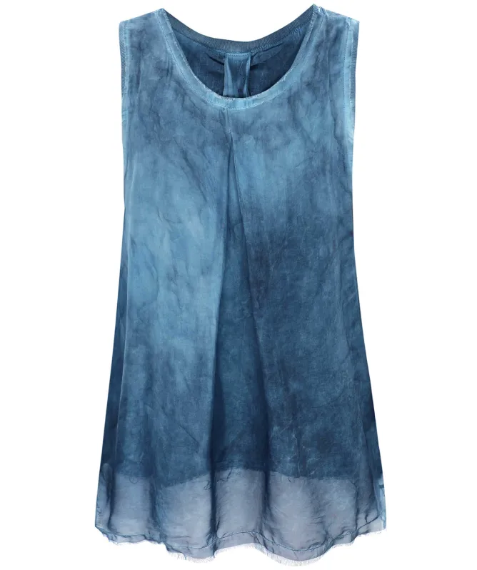 Sanctamuerte Marbled Silk Vest