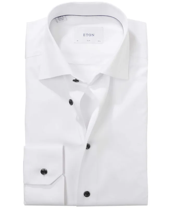 Eton Slim Fit Twill Shirt