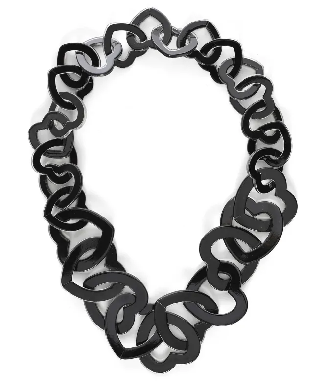 Zen Jewelry Heart Link Necklace