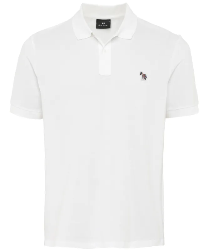 Paul Smith Cotton-Piqué Zebra Logo Polo Shirt