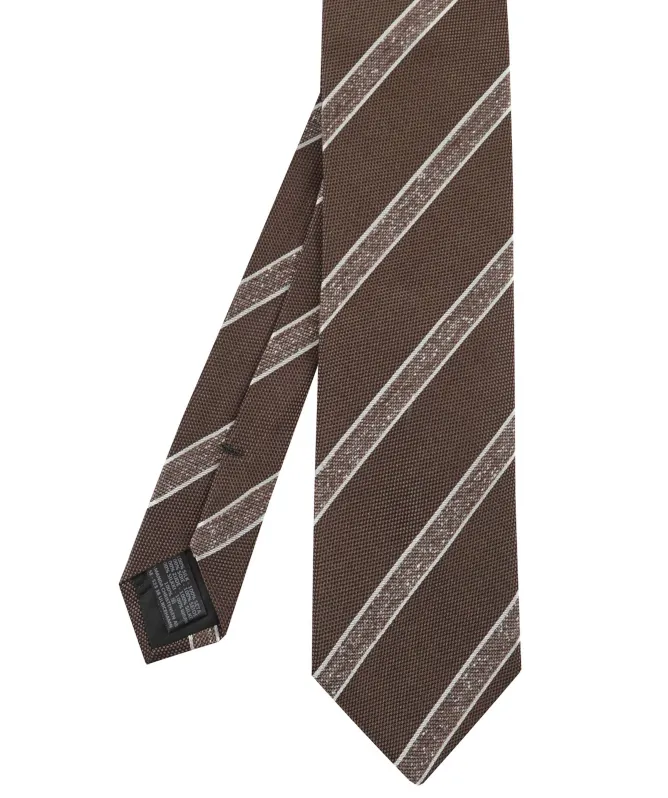 Amanda Christensen Silk Striped Tie