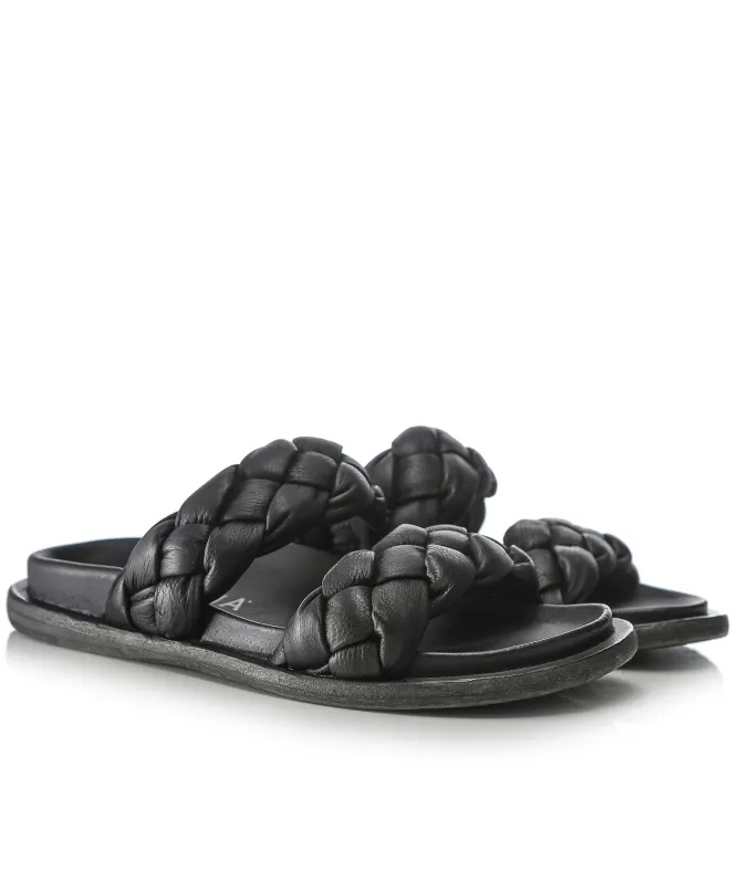 Lofina Braided Strap Sandals