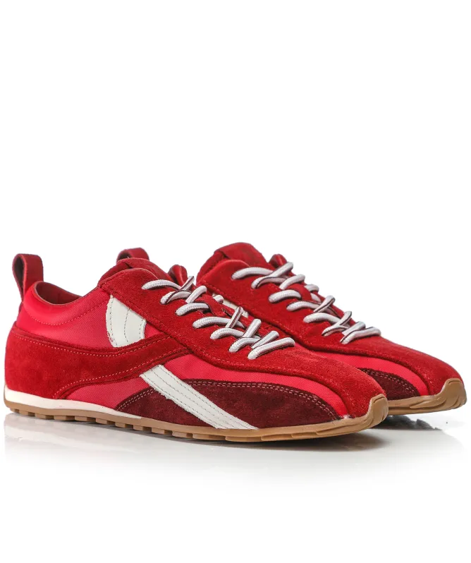 ALOHAS Suede Track Sneakers