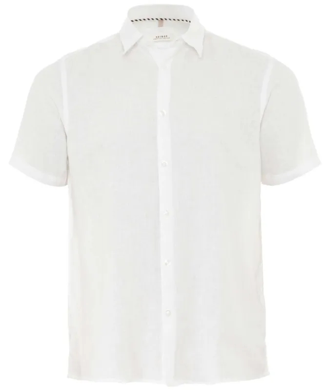 Seinse Short-Sleeve Linen Shirt
