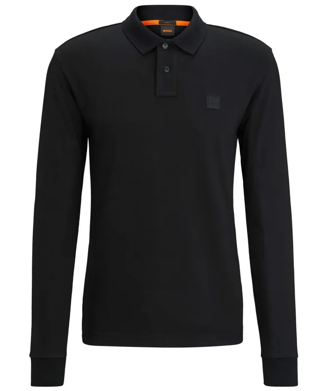 BOSS Long Sleeve Passerby Polo Shirt