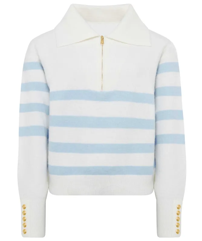 Holland Cooper Lydia Quarter Zipper Knit