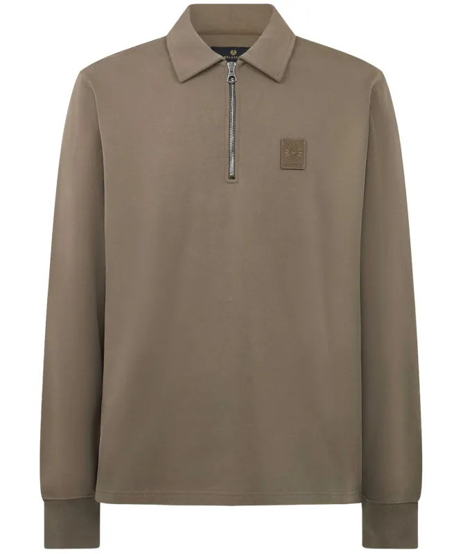 Belstaff Collared Curator Sweatshirt
