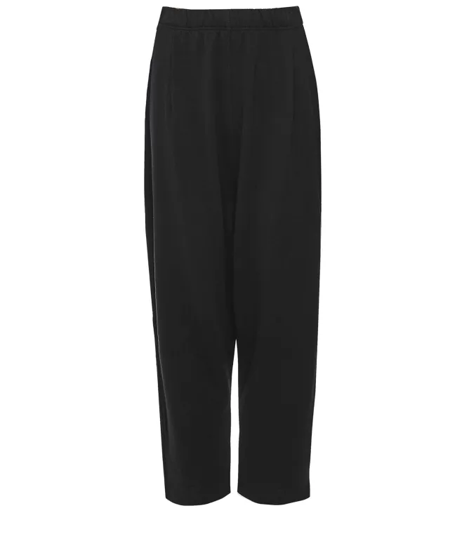 Sort Aarhus Jersey Drop Pants