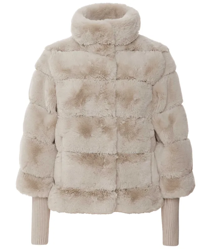 Rino and Pelle Feline Faux Fur Jacket