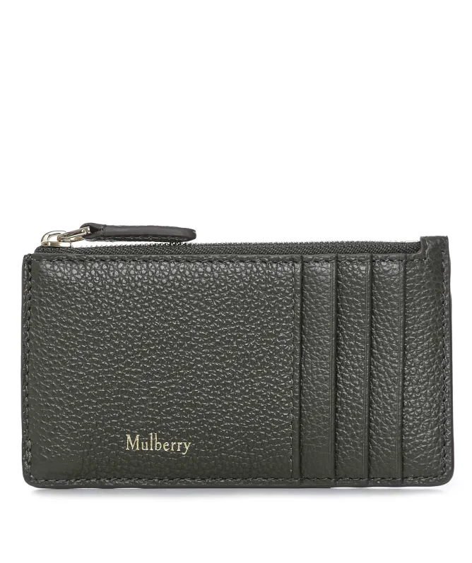 Mulberry Zipped Long Card Holder