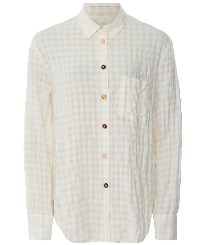 Paul Smith Checked Waffle Shirt
