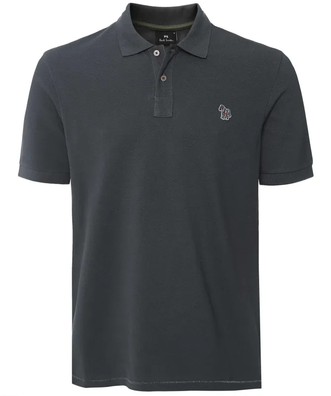 Paul Smith Short Sleeve Zebra Polo Shirt