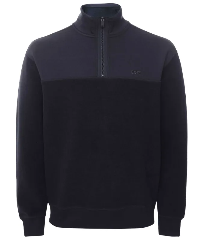 BOSS Half-Zipper Ze_winterbrush Sweatshirt