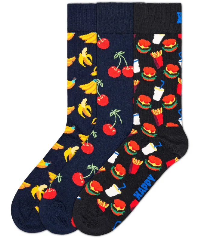 Happy Socks Food Socks 3 Pack