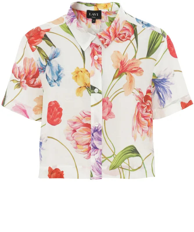 Lavi Eucalipto Floral Shirt