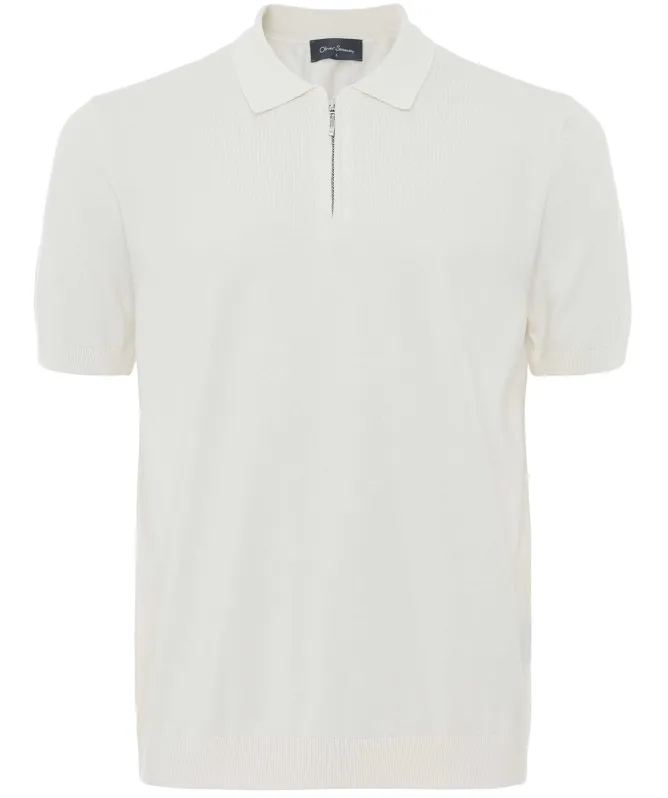 Oliver Sweeney Netherfield Quarter Zipper Polo